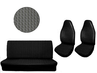 Stoelbekleding cabrio set grijs 8.72-7.73